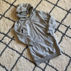 Crazy 8 sweatshirt long sleeve hooded dress